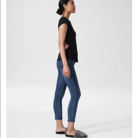 Universal Standard Ashley cap sleeve tee Size 3XS 2-4 Black - Picture 3 of 10